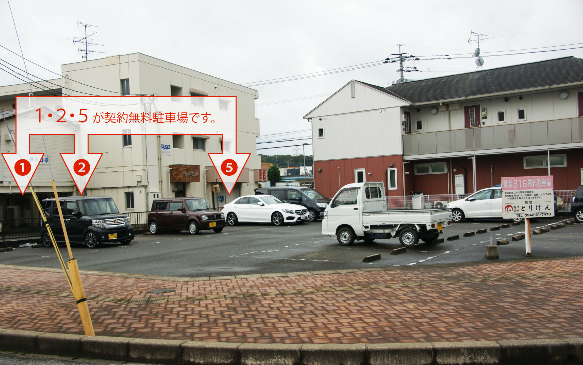 なかよし歯科クリニック駐車場写真